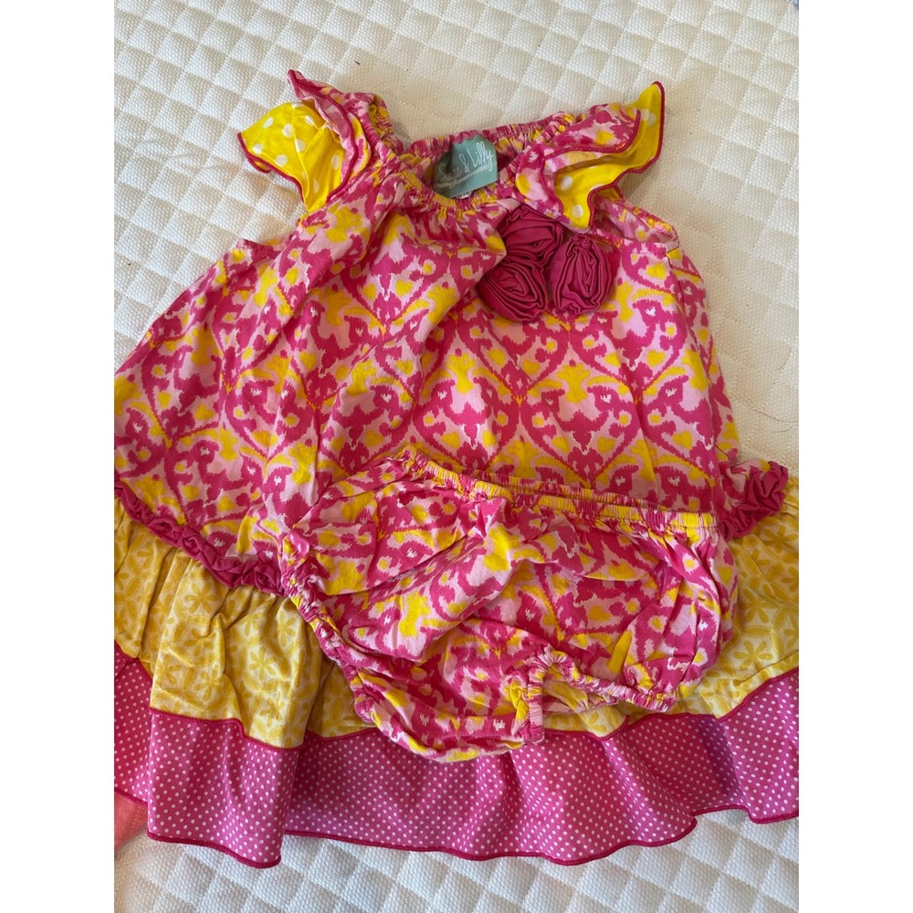 24 Mos Girls clothing bundle 6 pieces various brands
